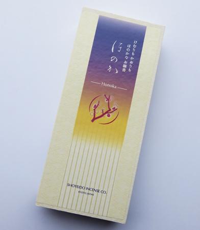 Honoka (Silhouette) Low Smoke Japanese Incense | Box of 150 Sticks by Shoyeido