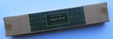 Nepal Musk Indian Incense | Pure Incense Absolute | 50 gram Box