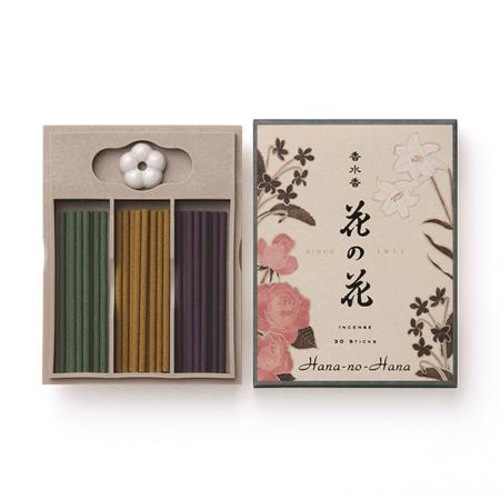 Japanese Incense | Hana no Hana 30 | 3 fragrances | 30 Sticks