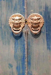 Greeting Card | Buddhist Themed | Window Shutter Detail | #3 of 20