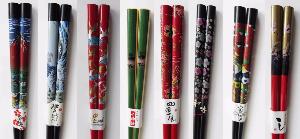 8 New Colourful Chopsticks now in stock