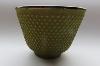 Incense Stick Bowl | Zen Cup | Cast Iron in Green and Gold
