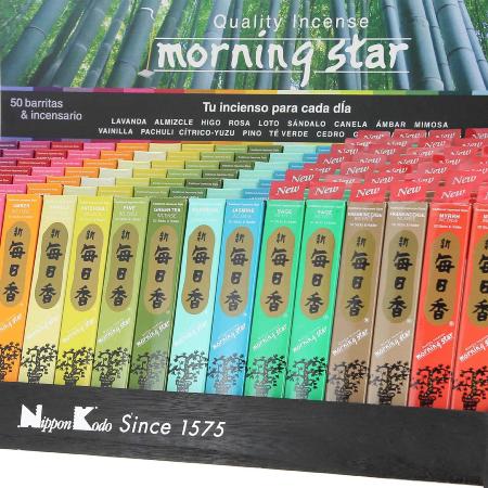 Morning Star Japanese Incense | 21 fragrances | available in boxes of 50 and 200