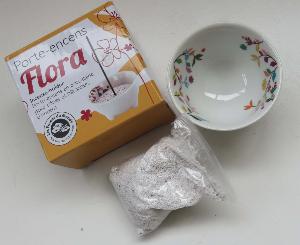 Flora Incense Bowl with Sand | sold by Vectis Karma