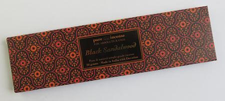 Black Sandalwood Indian Incense | Pure Incense Absolute | 20 gram pack