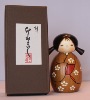 Small Springtime Kokeshi Doll