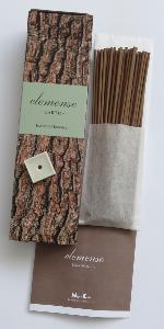 Japanese Incense | Elemense | Earth | 40 Sticks & holder | by Nippon Kodo