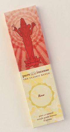 Rose Indian Incense | Pure Incense Classic | 10 gram pack