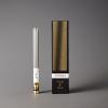 Fine Japanese Incense by Menuha | Morning 02 | 30 Sticks in a Glass Tube with Brass Holder
