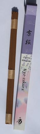 Cherry Blossoms or Kyo-zakura Japanese Incense | Box of 35 Sticks by Shoyeido