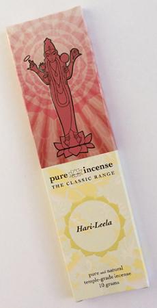 Hari Leela Indian Incense | Pure Incense Classic | 10 gram pack