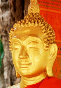 Greeting Card | Buddhist Themed | Gold Painted Buddha | #19 of 20