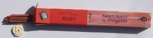 Shoyeido Ruby (Strength) | Magnifiscents Japanese Incense | 30 Sticks