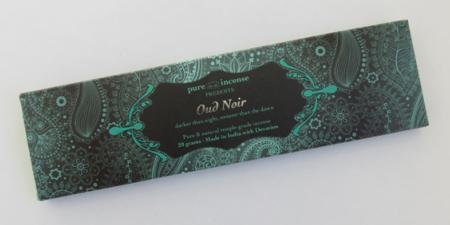 Oud Noir Indian Incense | Pure Incense Connoisseur | 20 gram pack