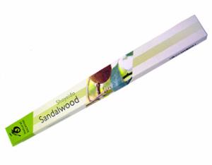Sandalwood Japanese Incense | Box of 35 Long Sticks | Overtones by Shoyeido
