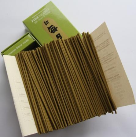 Morning Star Pine Incense | Box of 200 sticks & holder by Nippon Kodo