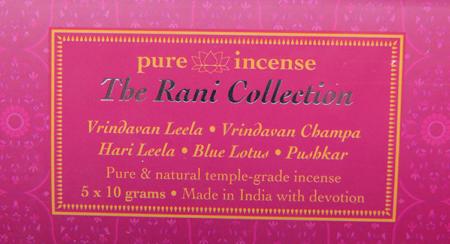 Rani Collection Indian Incense | Pure Incense Absolute | 50 gram Box