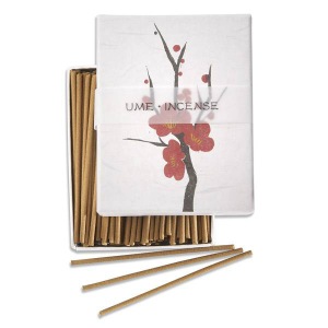 Japanese Incense | Hanga - Plum | 90 Stick Art box by Kousaido