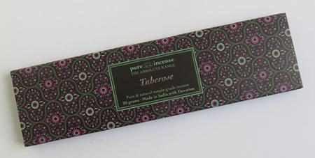 Tuberose Indian Incense | Pure Incense Absolute | 20 gram pack
