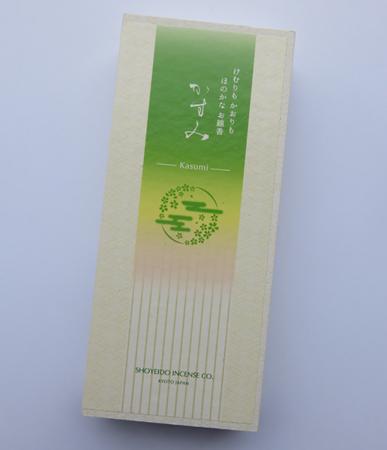 Kasumi (Gossamer) Low Smoke Japanese Incense | Box of 150 Sticks by Shoyeido