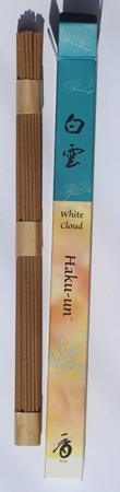 White Cloud or Haku-un Japanese Incense | Box of 35 Sticks by Shoyeido