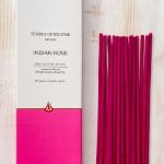 Temple of Incense |Indian Rose | 20 sticks