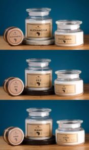 New! African scented candles from Young Mary's
