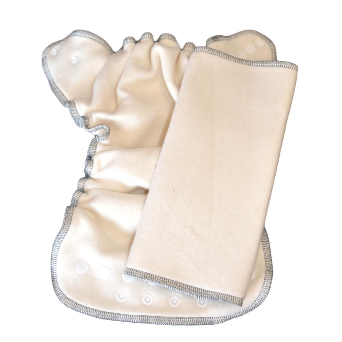 Couche Bébé Coton Bio 2/7 kg Molleton de coton bio