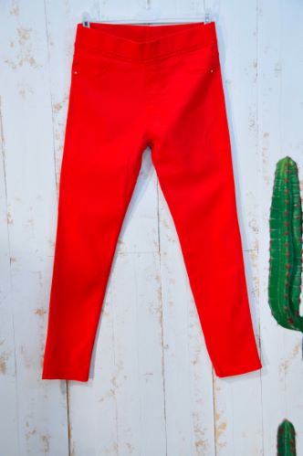 SACHA - JEGGINGS ROUGE T42