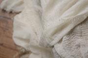 Off-white cotton wrap