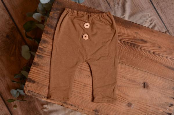 Light brown stitch trousers