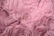 Tissu avec fleurs rose foncé