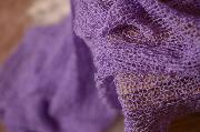 Lilac rayon wrap
