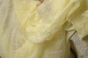 Wrap di cotone giallo chiaro