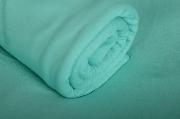 Aquamarine smooth fabric