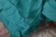 Dark aquamarine cotton wrap