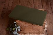 Mattress with bottle green cover