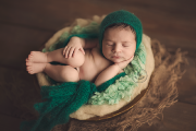 Greenish blue mohair wrap and hat set