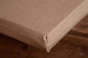 Mattress with light beige cover