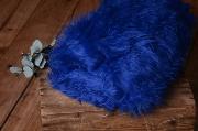 Blue long-hair blanket