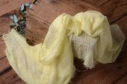 Wrap de algodón amarillo claro
