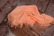 Light orange fringed little fabric