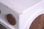 White rustic pick-up truck