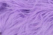 Manta de pelo extralargo rizado lila