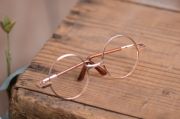 Mini lunettes vintage dorées