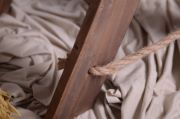 DAMAGED - Brown ladder