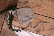 Mink smooth mohair hat