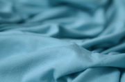 Dusty aquamarine smooth fabric