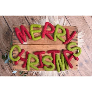 Lettres « Merry Christmas »