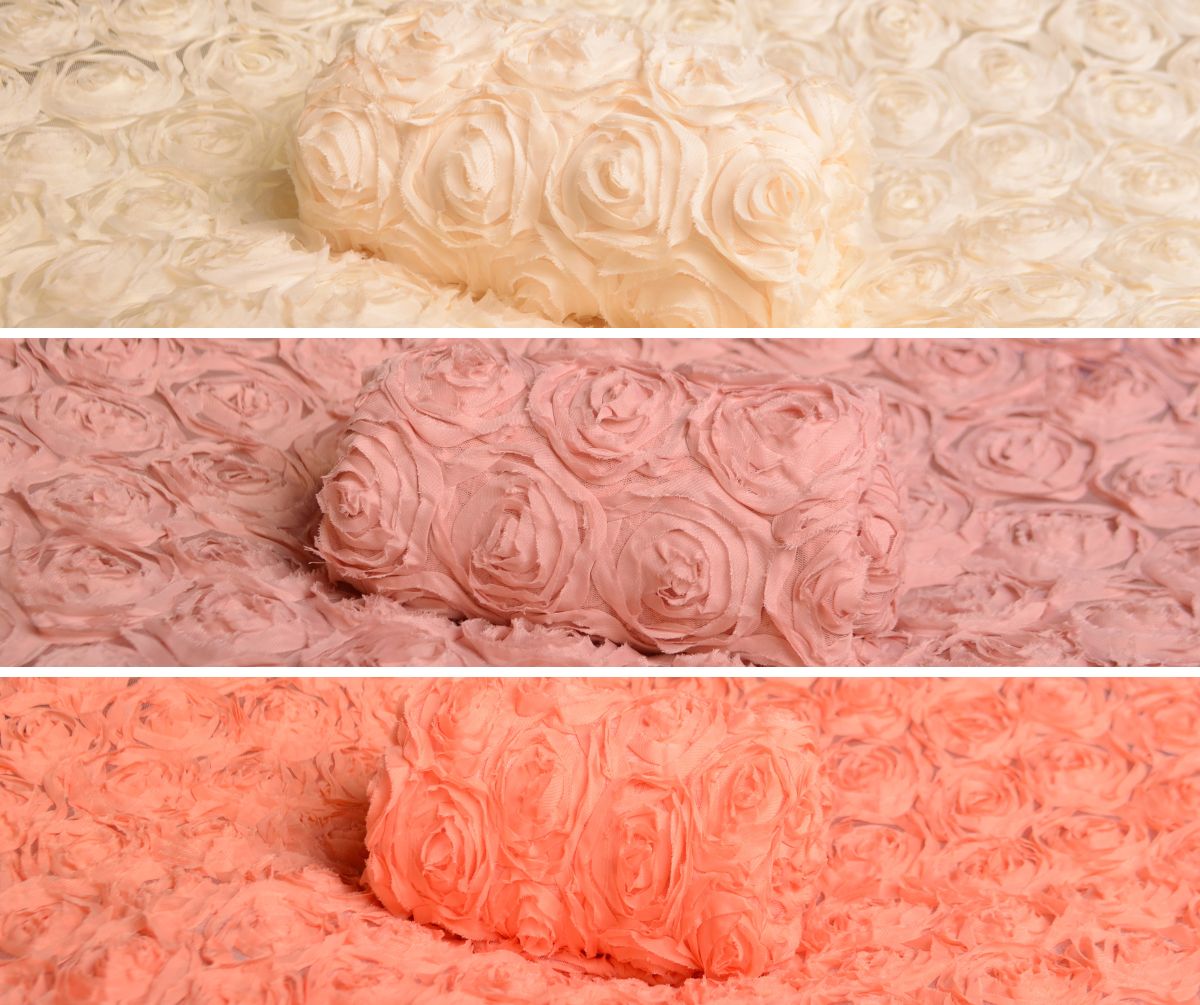 Pack flower fabrics - Model 1